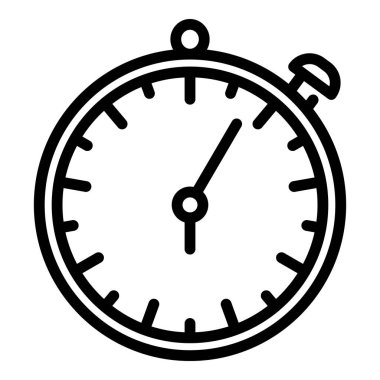 Kronometre tamir dükkânı simgesi, taslak biçimi