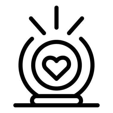 Gönüllü alarm saat simgesi, özet biçimi