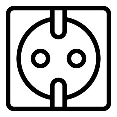 Elektrik soket simgesi, özet biçimi