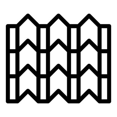 Çatı simgesinin bir parçası, özet biçimi