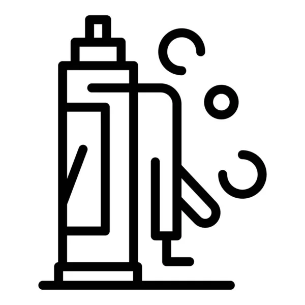 Icono de espuma de poliuretano adhesivo, estilo de contorno — Archivo Imágenes Vectoriales