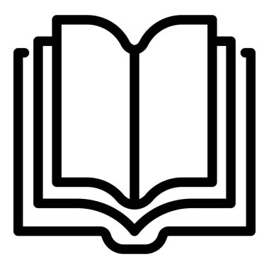 Çoklu sayfa kitap simgesi, özet biçimi