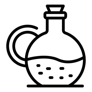 Sıvı simgeli sürahi, taslak biçimi