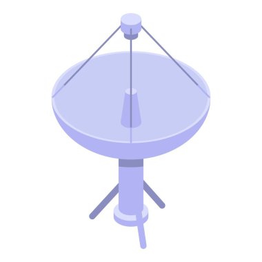 Uzay araştırma simgesi, izometrik biçim