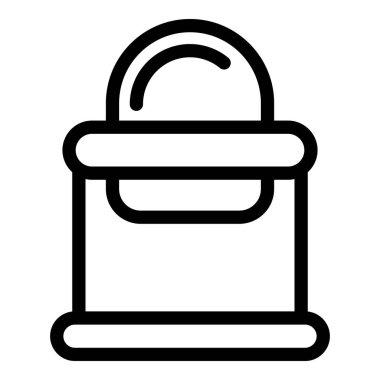 Bebek gezdirici simgesi, taslak biçimi