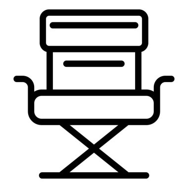 Yönetmen koltuğu ikonu, taslak tarzı