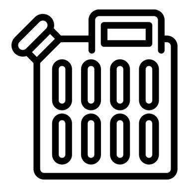 Boş kutu simgesi, özet biçimi