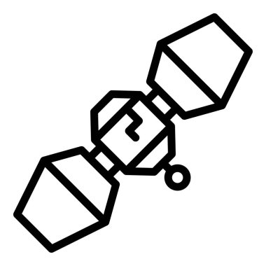 Modern uydu simgesi, özet biçimi