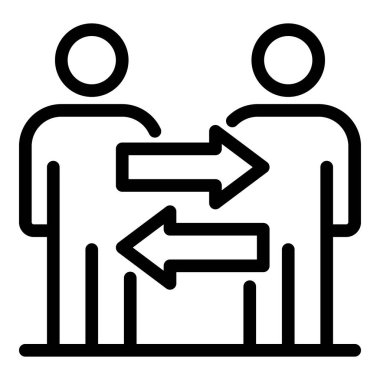 Antrenörlük işletme eğitim simgesi, özet biçimi