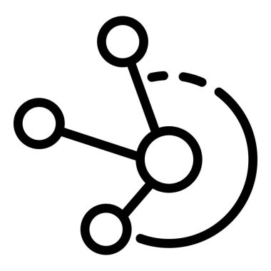 Pasta grafik şeması simgesi, özet biçimi