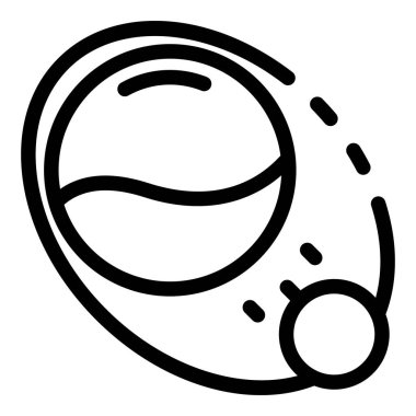 Gezegen uzay yerçekimi simgesi, özet biçimi