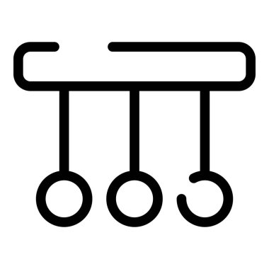 Küre sarkacı simgesi, özet biçimi