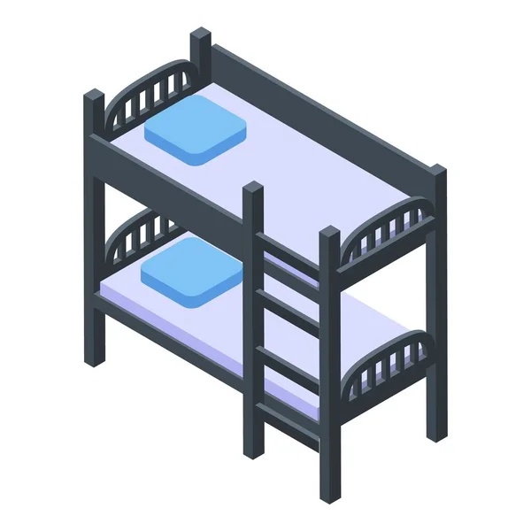 Ranza yatağı ekipman simgesi, izometrik biçim — Stok Vektör
