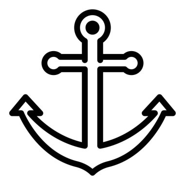 Gemi çapa simgesi, taslak biçimi