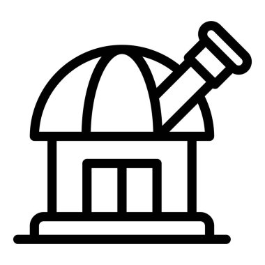 Uzay gözlemevi simgesini, özet biçimini keşfet