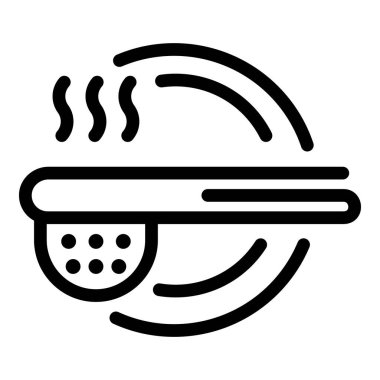 Çay doldurucu kaşık simgesi, özet biçimi