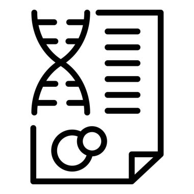 DNA rapor simgesi, özet biçimi