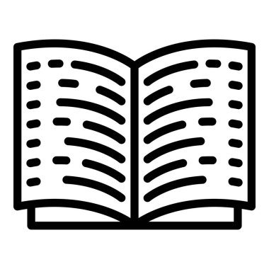 Ders kitabı simgesi, özet biçimi aç