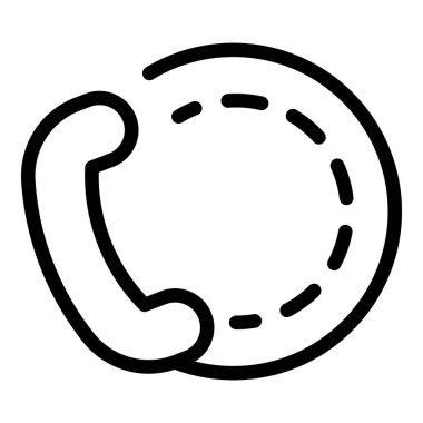 Resepsiyon telefonu simgesi, özet biçimi