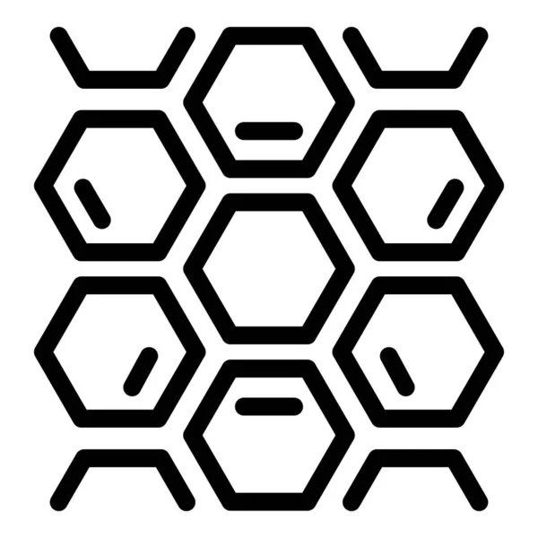 Honeycombs ikon, dispositionsformat — Stock vektor