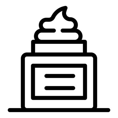 Çivi simgesi için jel, özet biçimi