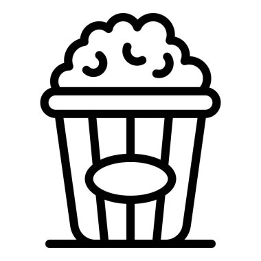 Patlamış mısır simgesi, taslak biçimi