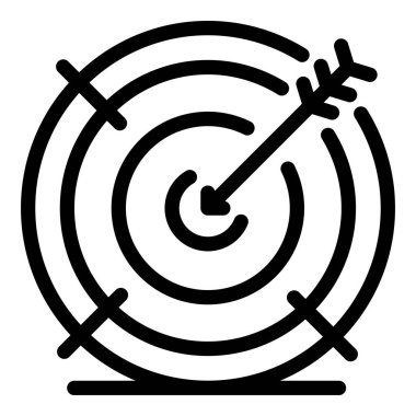 Erişilen hedef simgesi, özet biçimi