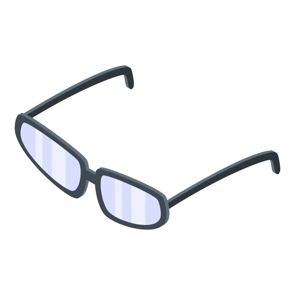 Icono de gafas deportivas de tiro, estilo isométrico — Vector de stock