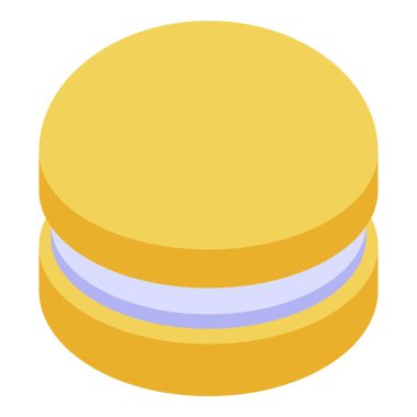 Burger simgesi, izometrik biçim