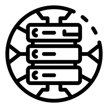 Genel sunucu veri simgesi, özet biçimi