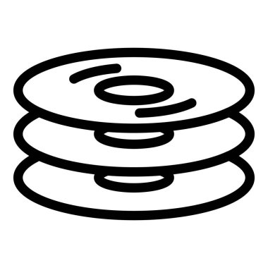 Cd yığın simgesi, özet biçimi