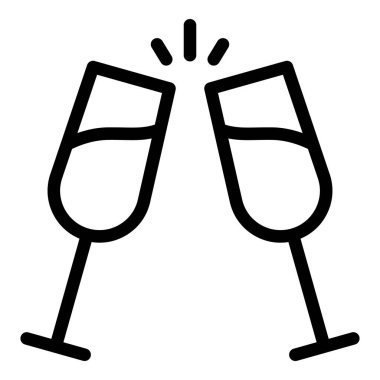 İki tıngırdayan flüt simgesi, taslak biçimi