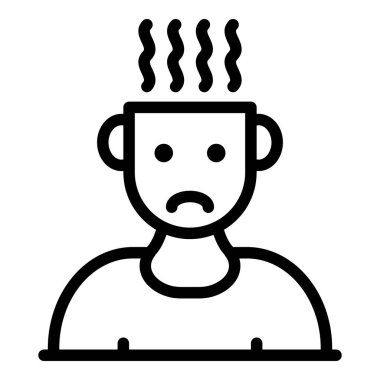 Erkek humması simgesi, taslak biçimi