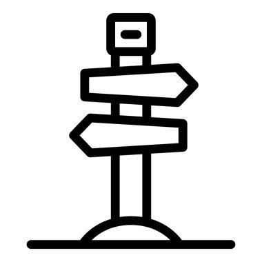 Yön göstergesi simgesi, özet biçimi