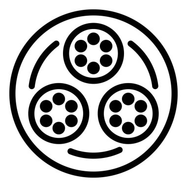 Tıbbi cerrahi ışık simgesi, taslak biçimi