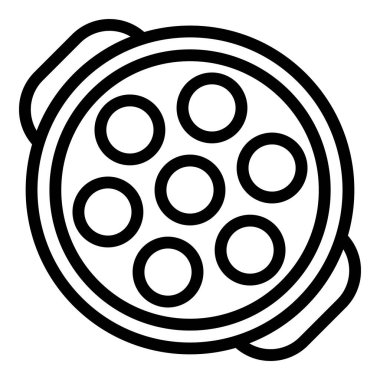 Tıbbi lamba simgesi, dış hat biçimi