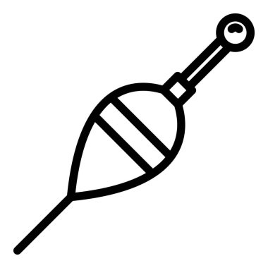 Deniz balıkçılığı simgesi, taslak biçimi