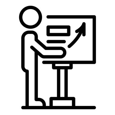 Dedektif etiket simgesini, taslak biçimini taşır