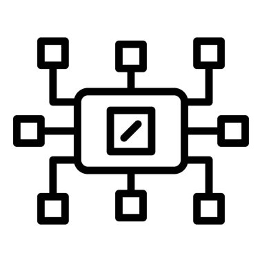 Yerel ağ simgesi üzerindeki bilgisayarlar, özet biçimi