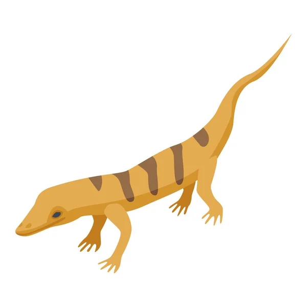 Icono de lagarto del desierto, estilo isométrico — Archivo Imágenes Vectoriales