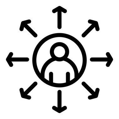 Asker alma şeması simgesi, özet biçimi