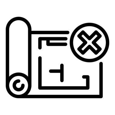 İmha planı simgesi, özet biçimi reddedildi