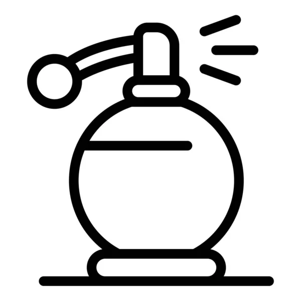 Stylistická ikona parfému, styl osnovy — Stockový vektor