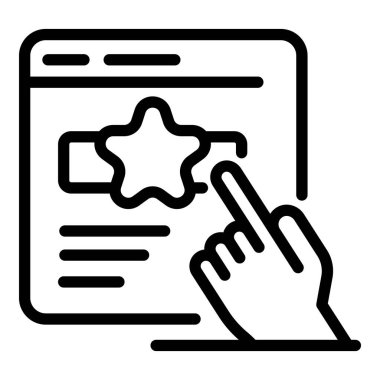 Parmak uygulaması pencere simgesi, özet biçimi