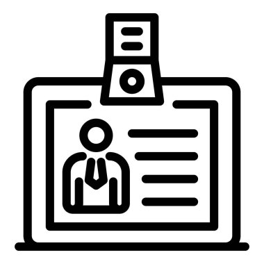 Göğüs geçiş simgesi, dış hat biçimi