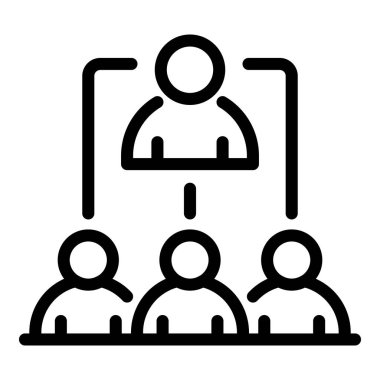 Takım toplantısı simgesi, özet biçimi