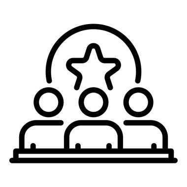 Takım ve lider simgesi, özet biçimi