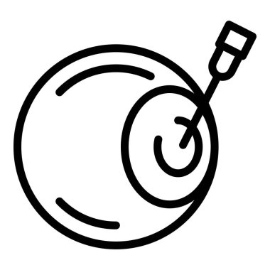 Göz bebeği simgesini iyileştir, taslak biçimi