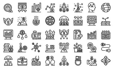 Kriz yöneticisi simgeleri ayarlandı, ana hatlar biçimi