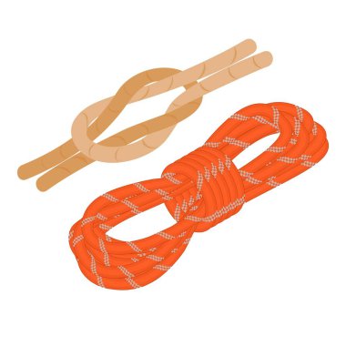 Denizcilik halat simgesi, izometrik biçim